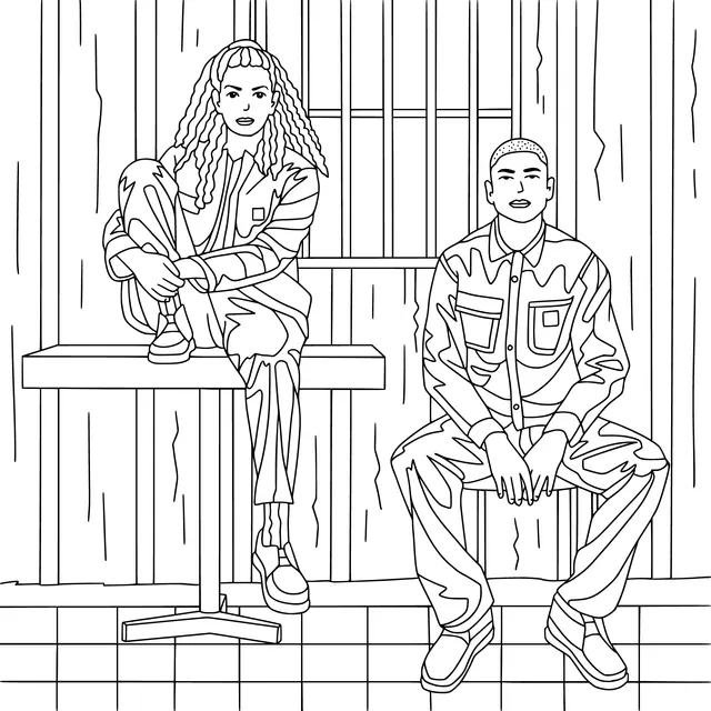Two People in a Room
