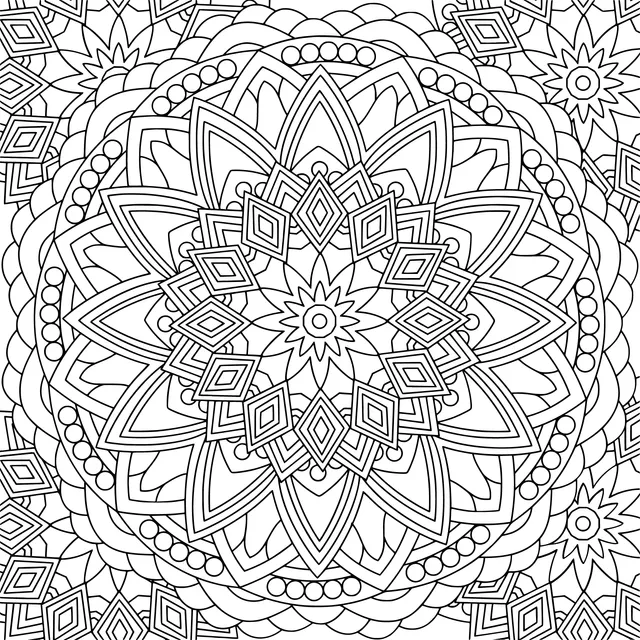 Colorful Mandala Pattern
