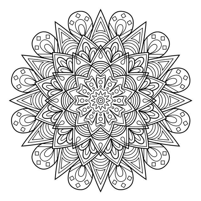 Colorful Mandala Pattern