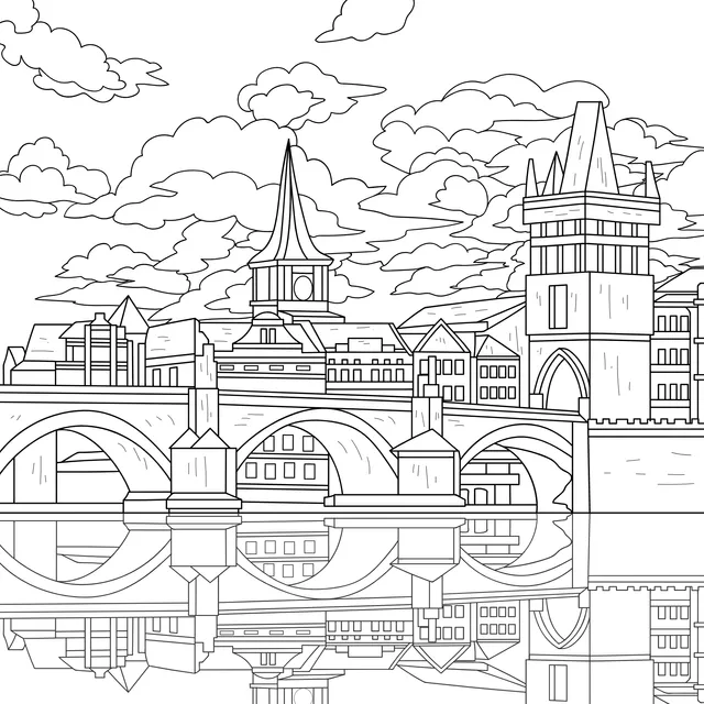 City Bridge Landscape