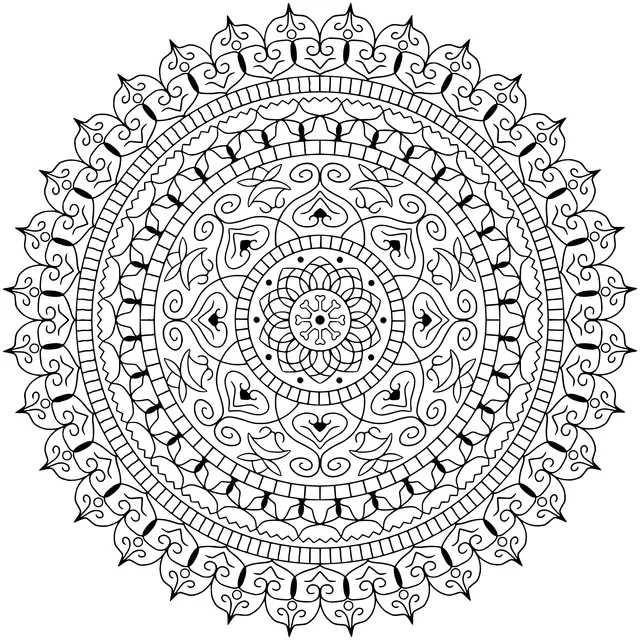 Colorful Mandala Pattern