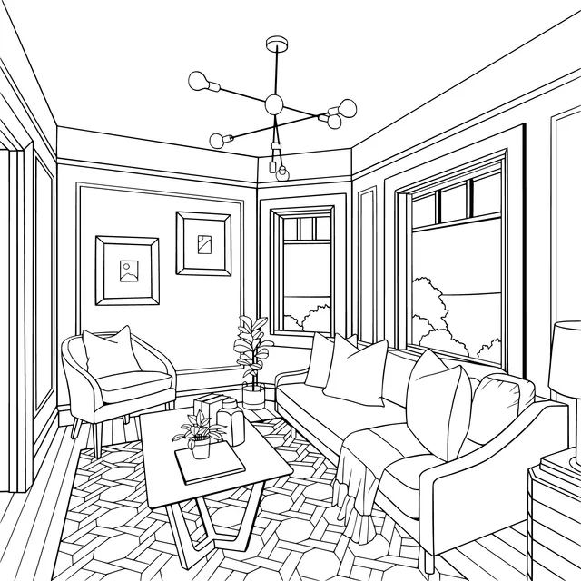 Cozy and Comfortable Living Room