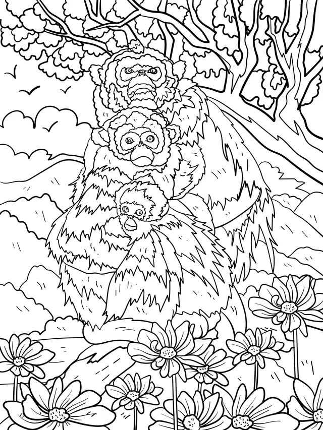 Monkey Family