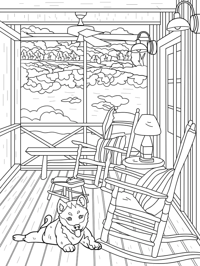 Cozy Porch Time