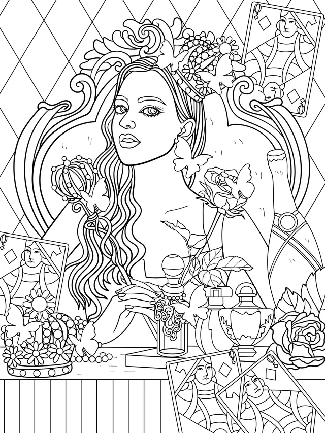 The Queen of Playing - Cards