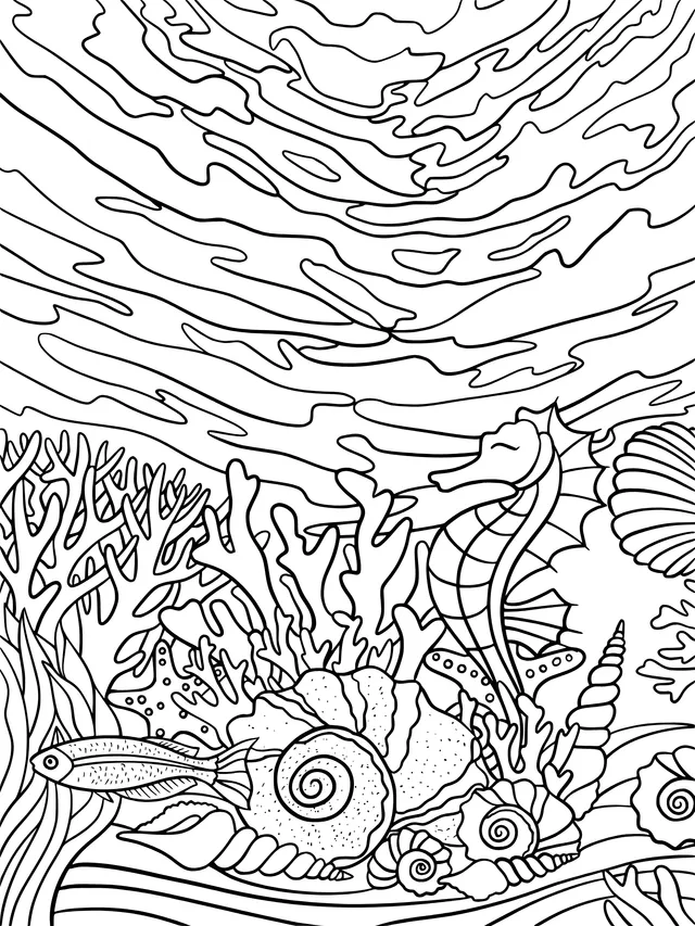 Underwater World Illustration