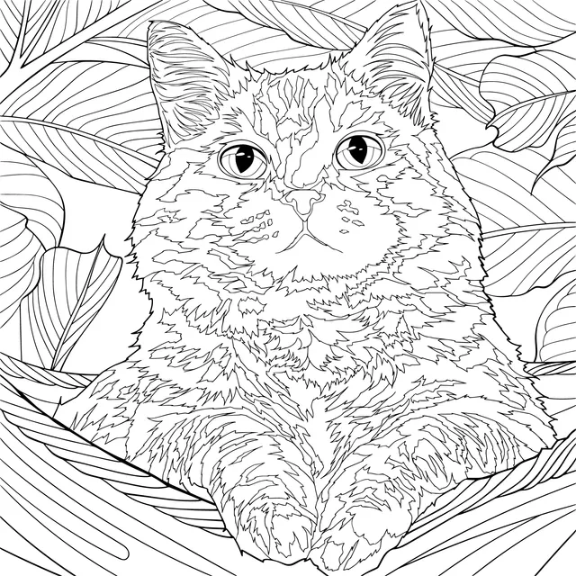 A Relaxing Cat