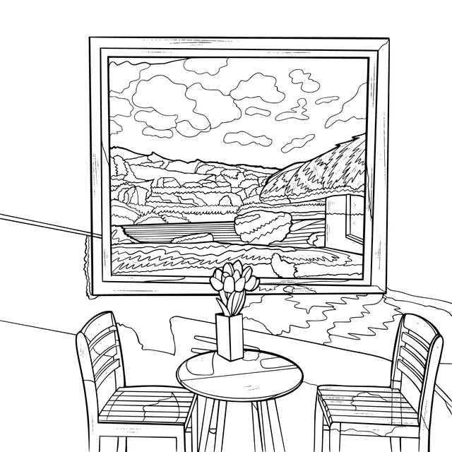 A Tranquil Corner by the Window