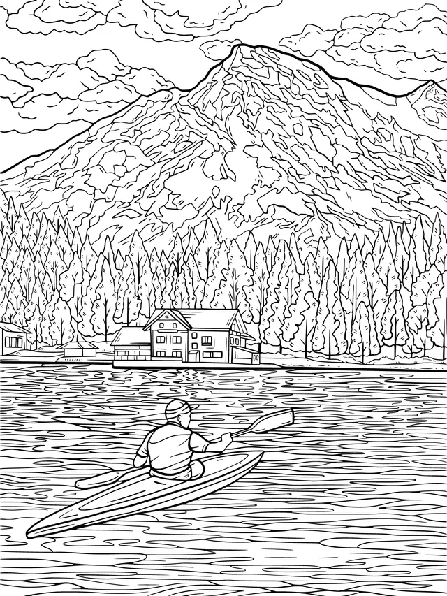 Kayaking Trip by the Lake