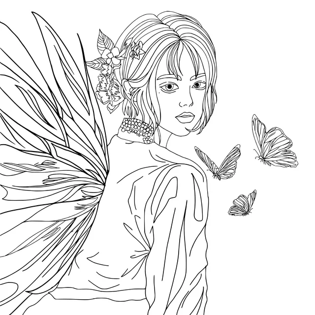Fairy among the Fireworks