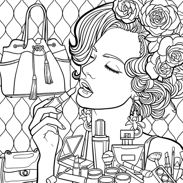Fashionable Beauty - loving Woman