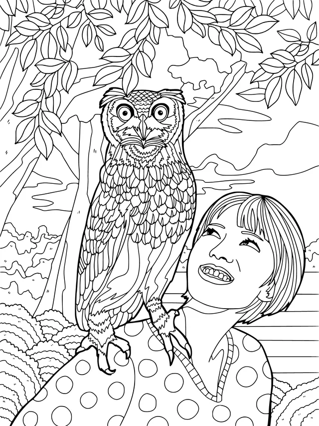 Owl on the Shoulder