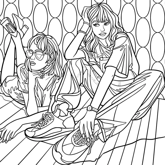 Stylish Best - friends