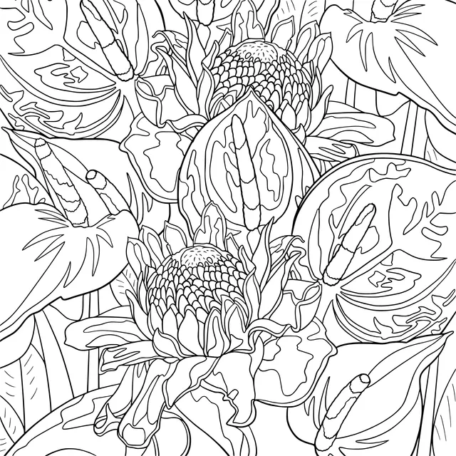 Colorful Floral Pattern