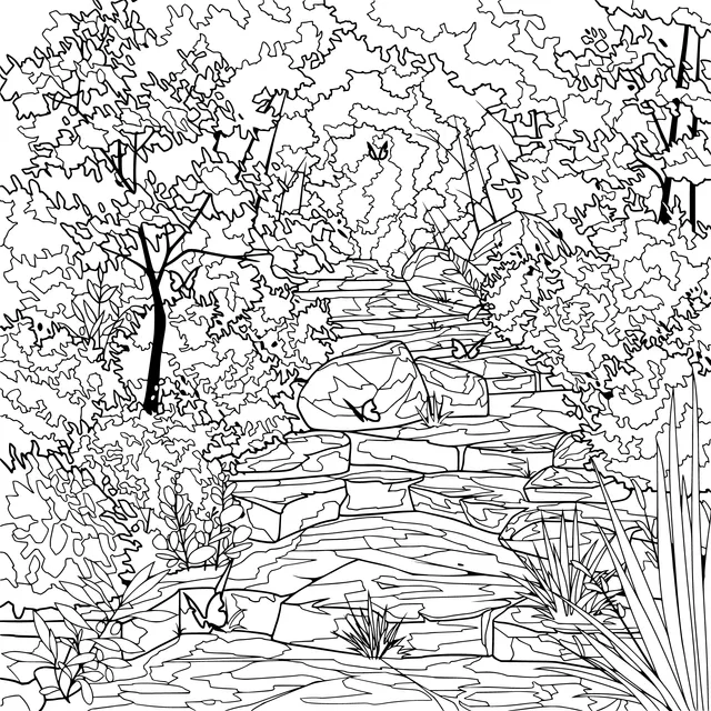 Serene Forest Path