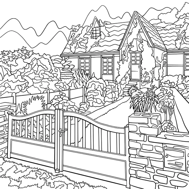 A Cozy Cottage in the Countryside