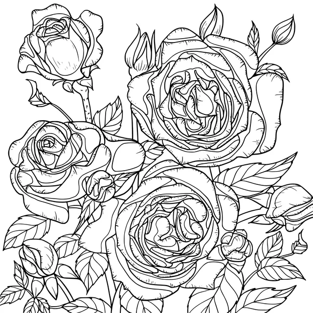 Pink Rose Bouquet