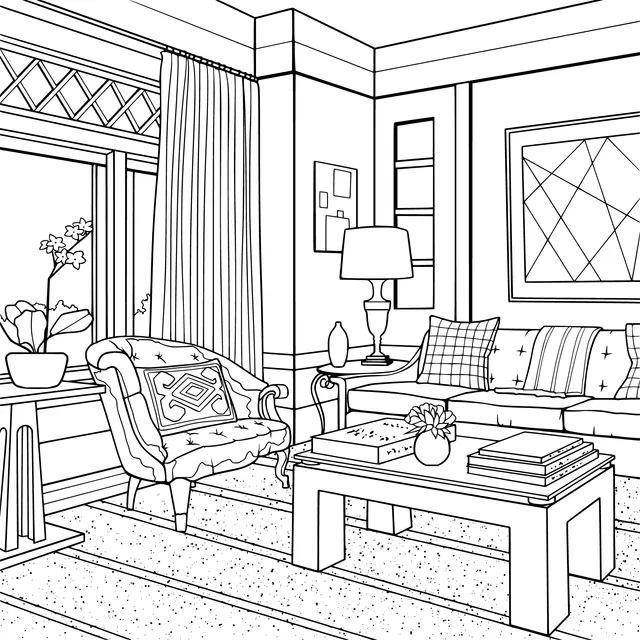 A Cozy Corner of the Living Room