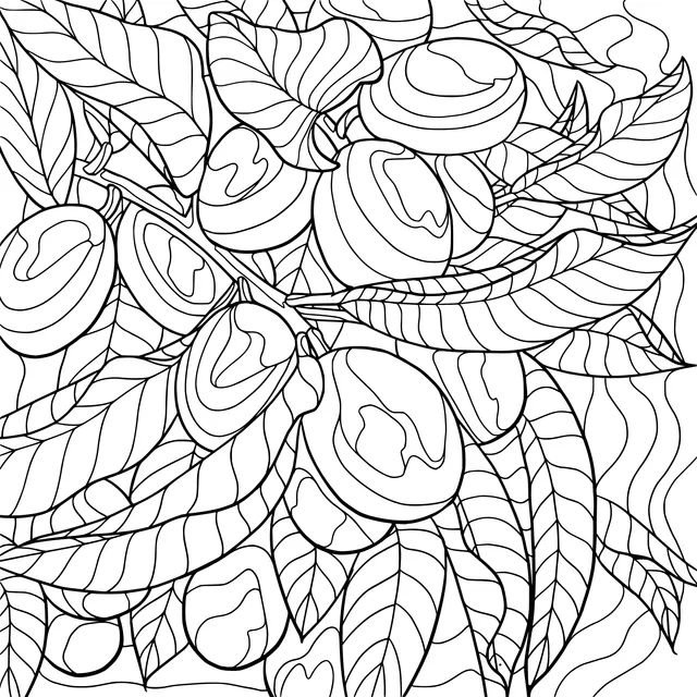 Branch laden with kumquats