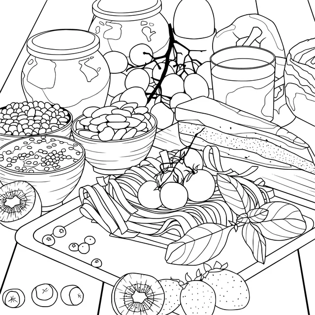 Diverse Food Collection