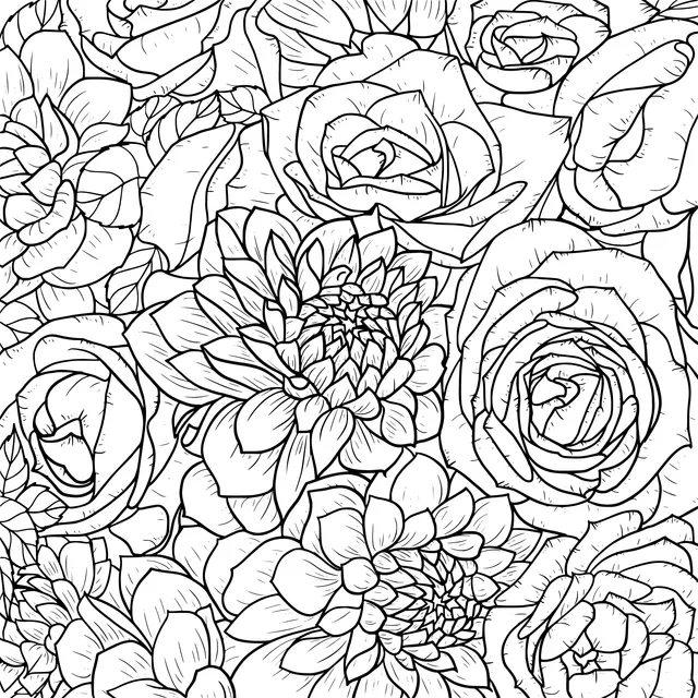 Colorful Floral Pattern