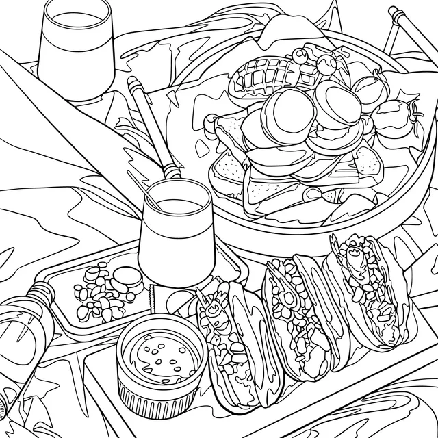 A Bountiful Picnic Feast