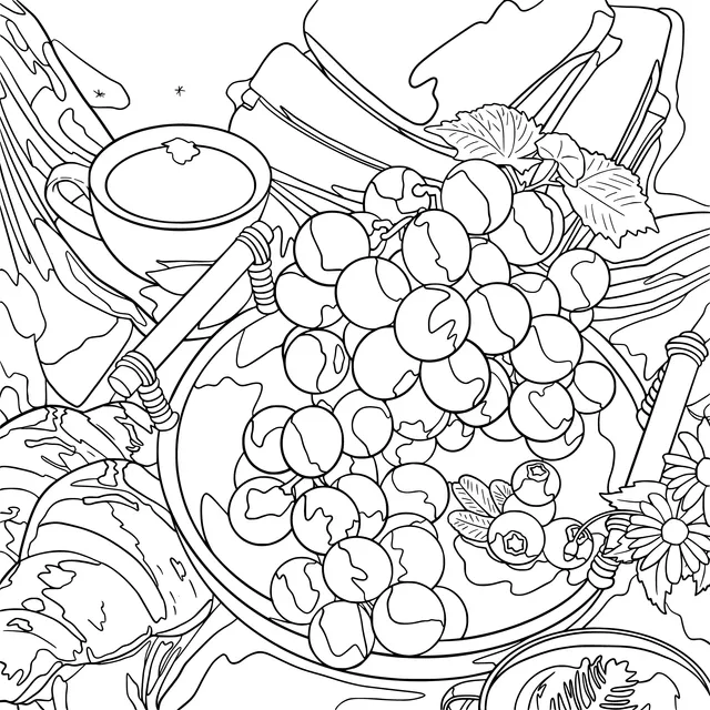 Fruits and Pastries