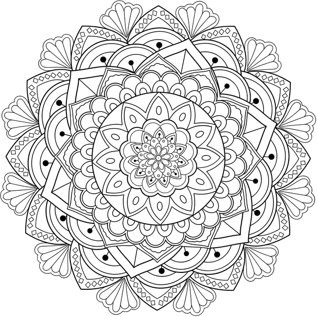 Colorful Mandala Pattern