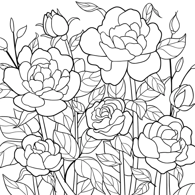 Dreamy Purple Roses