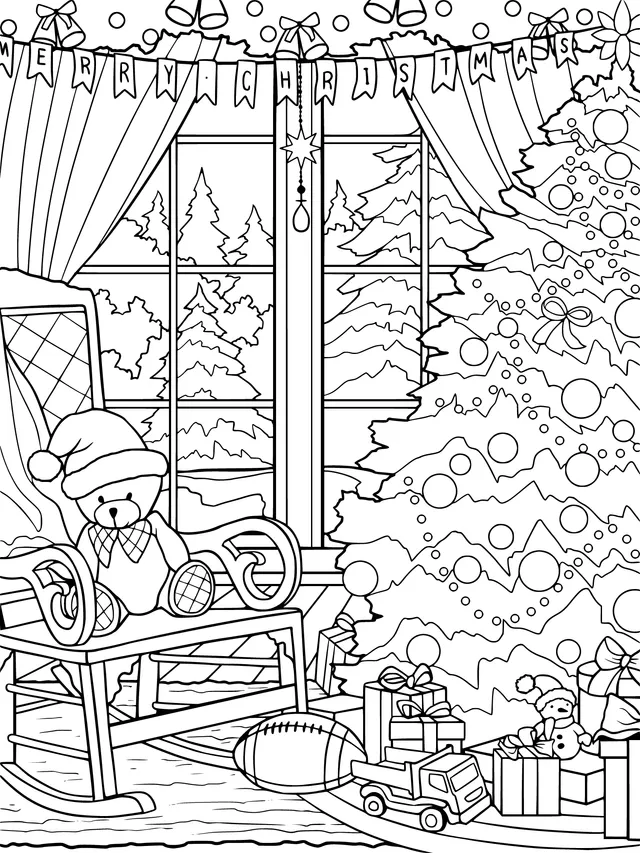 A Cozy Christmas Scene