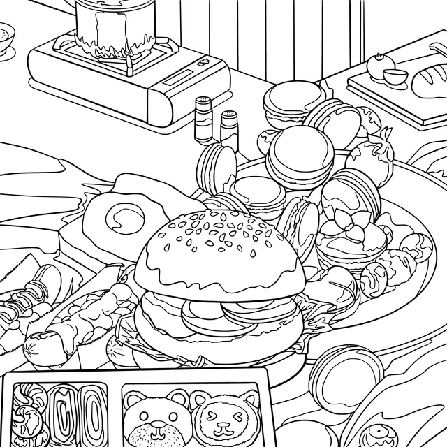 A rich collection of delicacies
