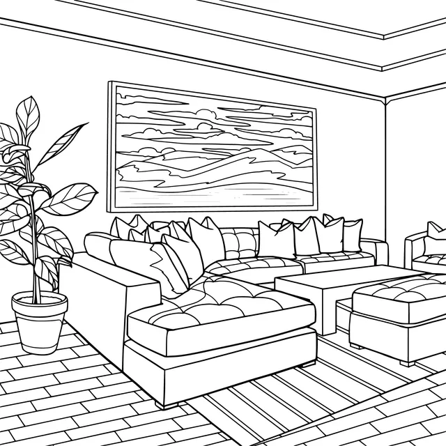 Modern - style Living Room