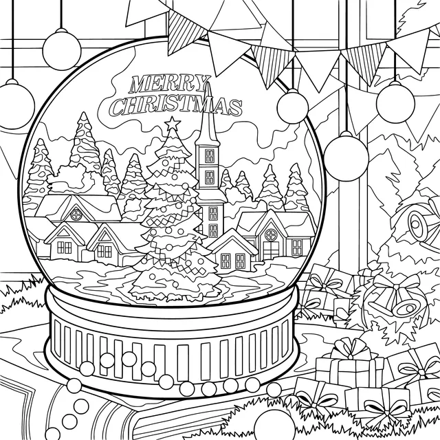Christmas Snow Globe