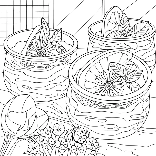 Colorful Dessert Cups