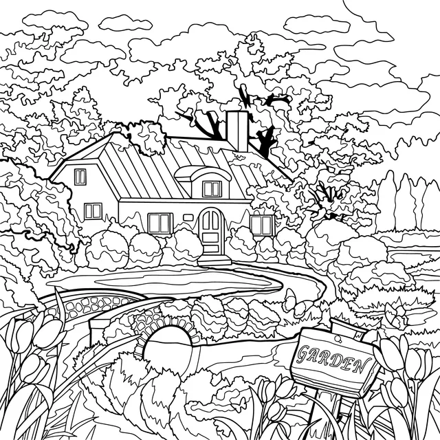 Rural Garden Cottage