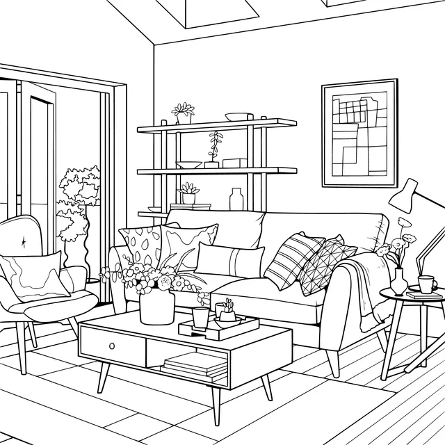 Cozy and Comfortable Living Room