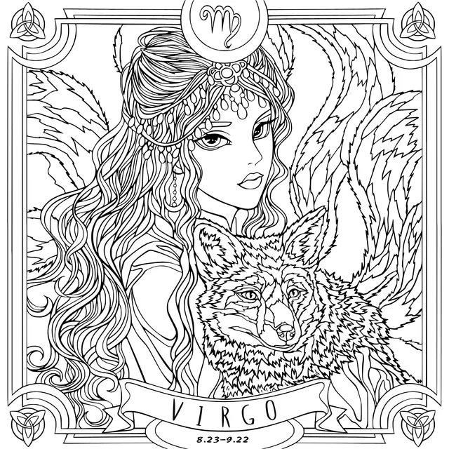Virgo: The Woman with a Fox