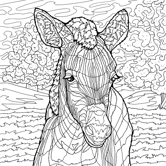 Zebra Portrait