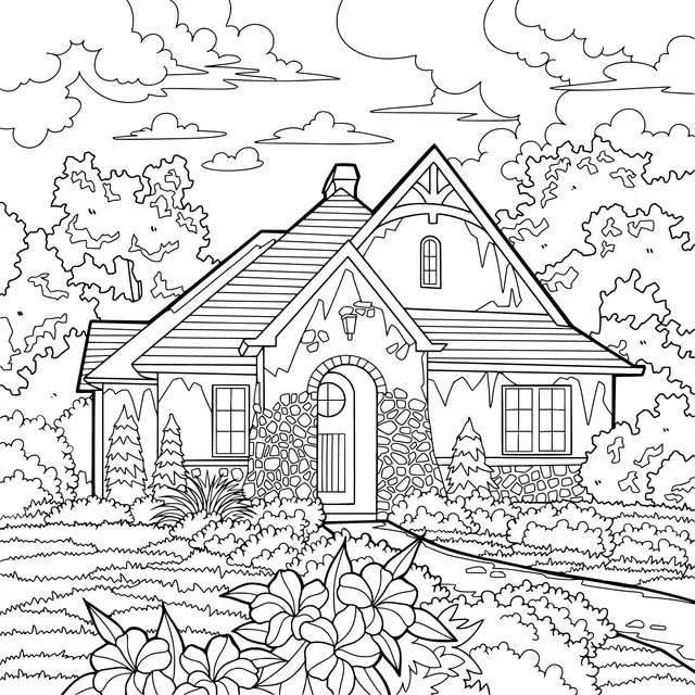 A Beautiful Cottage in the Countryside
