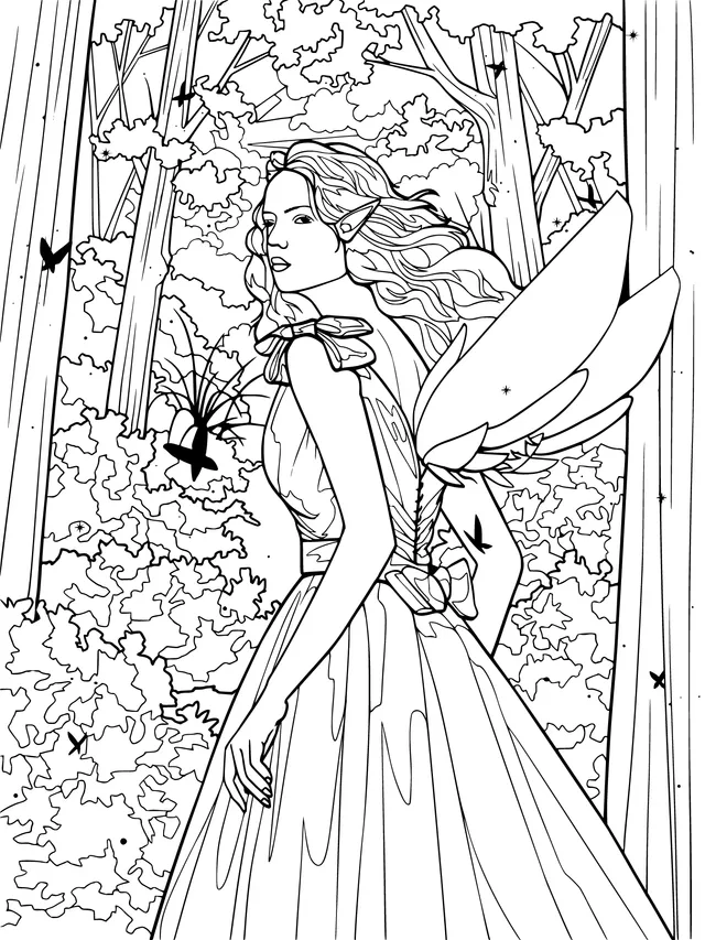 Fairy in the Forest