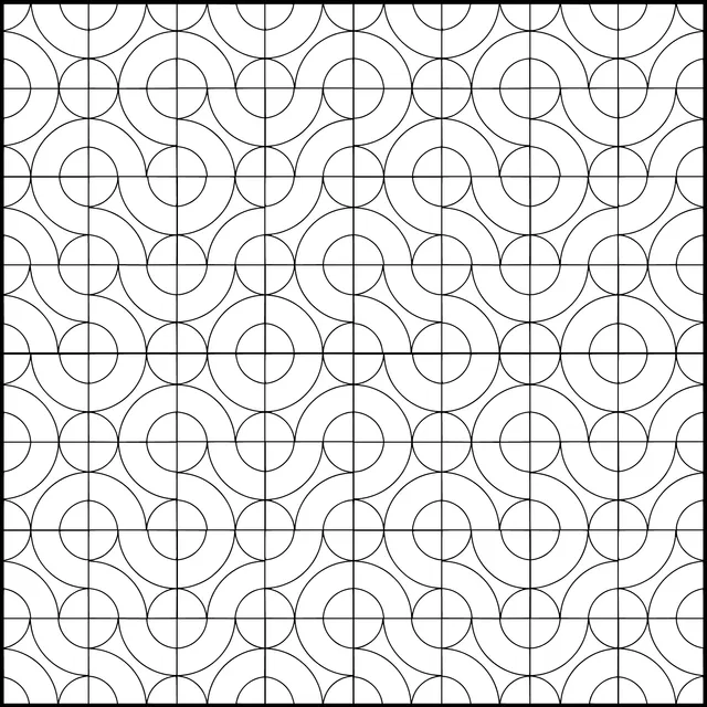 Collection of Colorful Circular Patterns