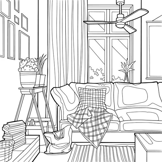 A Cozy Corner of the Living Room