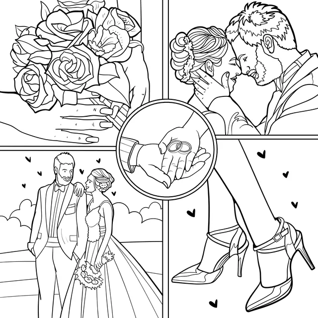 Romantic Wedding Moments