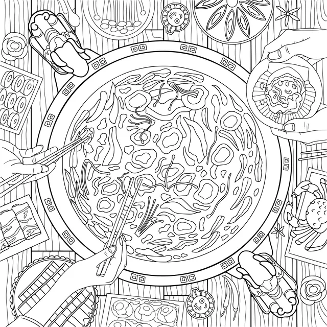 Lively Hot - Pot Gathering