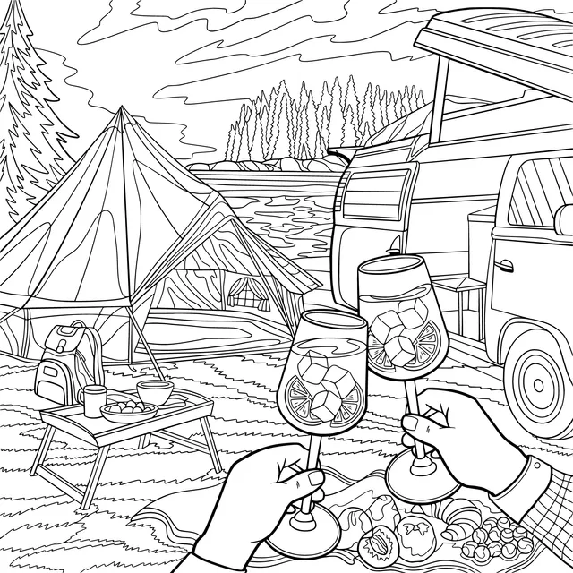 Pleasant Camping Time