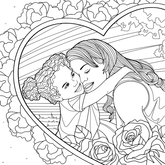 Warm Mother - Child Hug