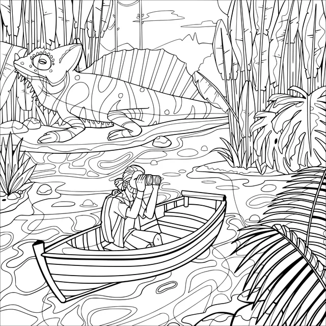 Animal - watching Journey on the River