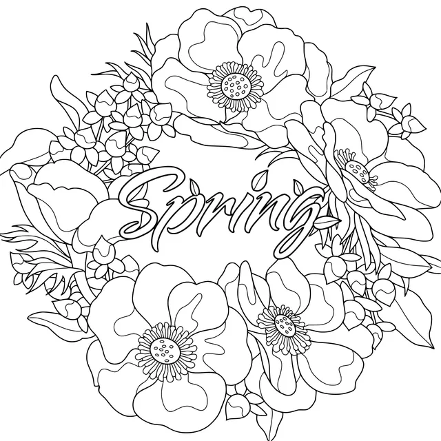 Spring Flower Pattern