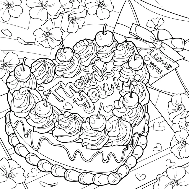Thank - you Cake