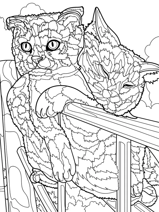 Cuddling Cats